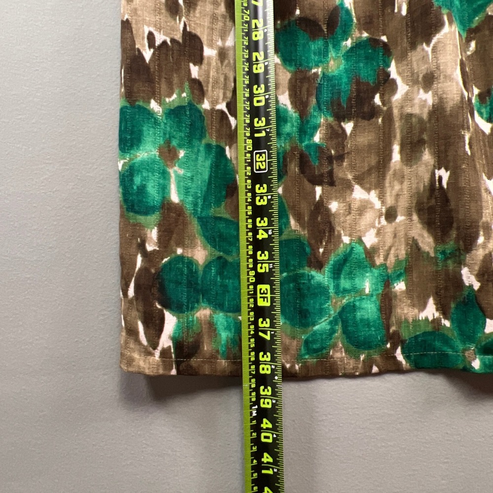 Axcess Liz Claiborne Sheath Dress Womens Small Multi Abstract Floral Minimalist - Picture 5 of 10